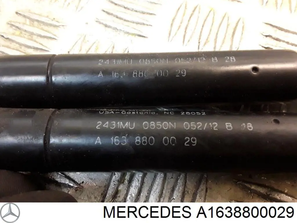 Amortecedor da capota Mercedes A1638800029 preço, a partir de 14,64 USD