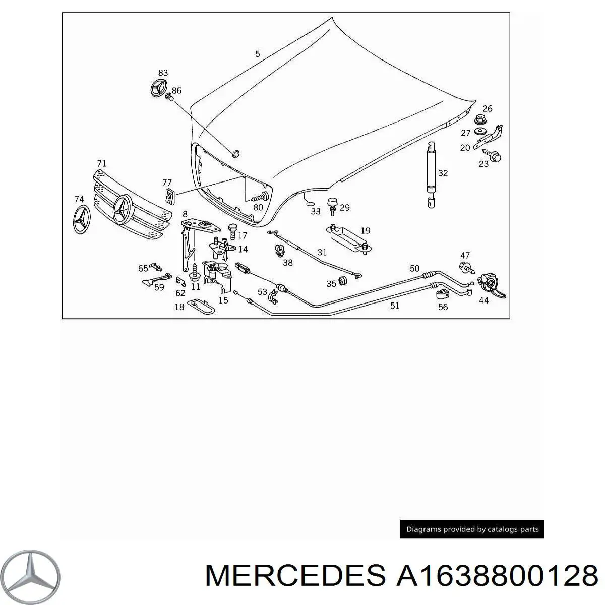 Fecho da capota Mercedes A2018800860 preço, a partir de 77,46 USD