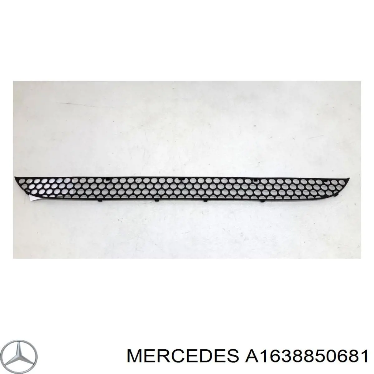 Grelha central do pára-choque dianteiro Mercedes A1638850681 preço, a partir de 80,26 USD