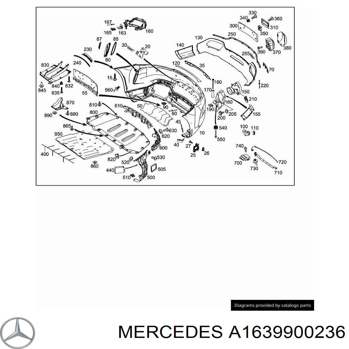  Mercedes A1639900236 preço, a partir de 2,07 USD