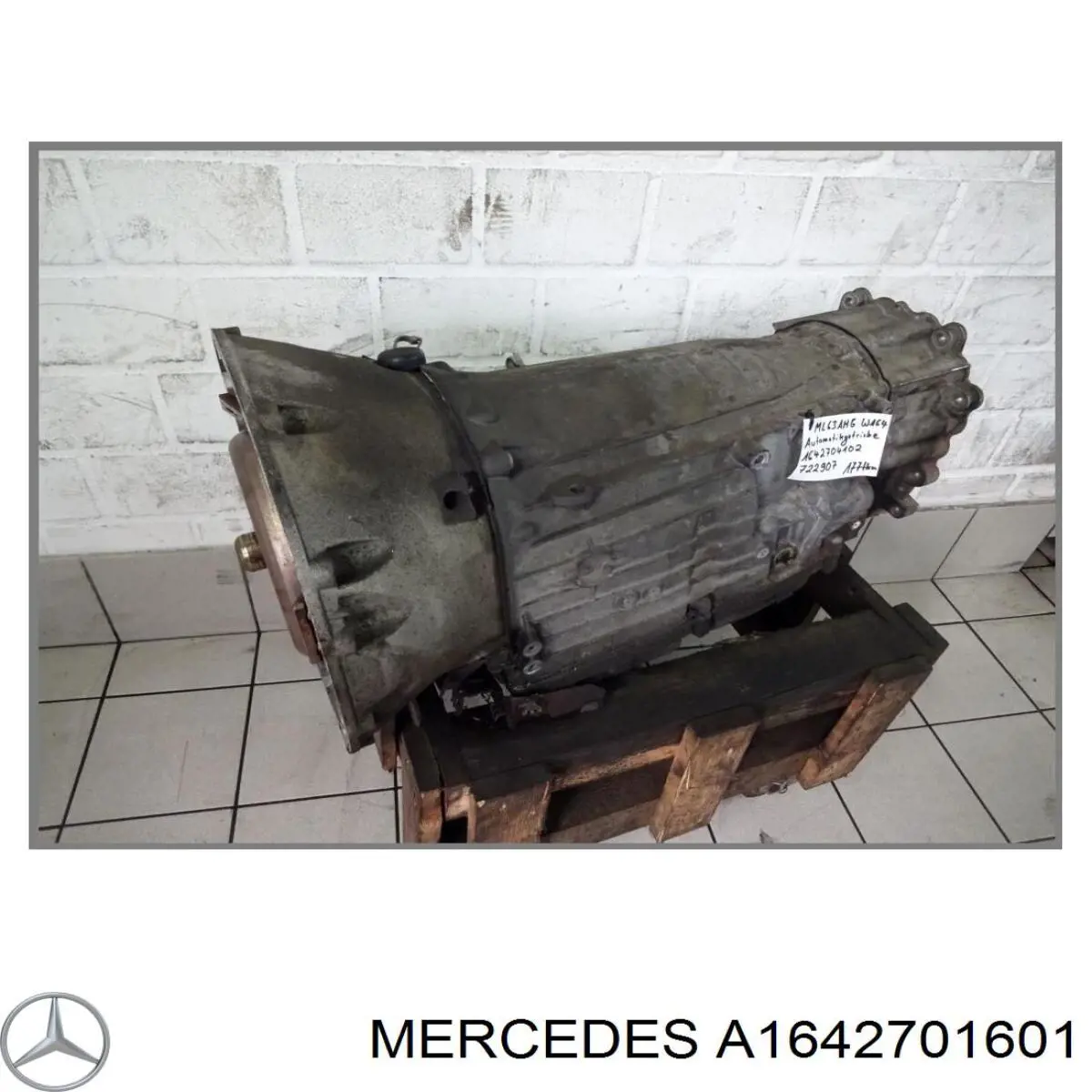 A164270390280 Mercedes Caixa Automática de Mudança montada