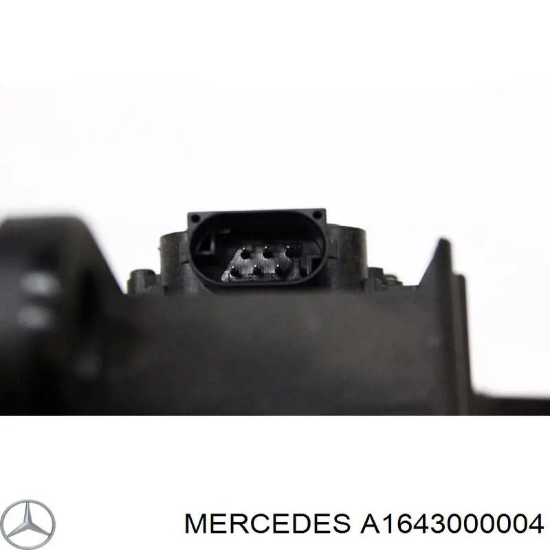 A1643000004 Mercedes Pedal de gás (de acelerador)