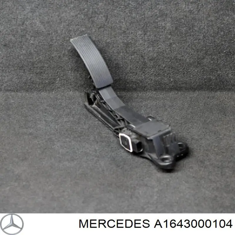 Compre A1643000104 Mercedes Pedal de gás (de acelerador)