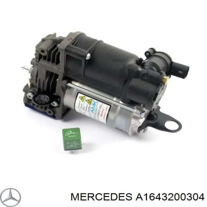 A1643200304 Mercedes Compressor de bombeio pneumático (de amortecedores)