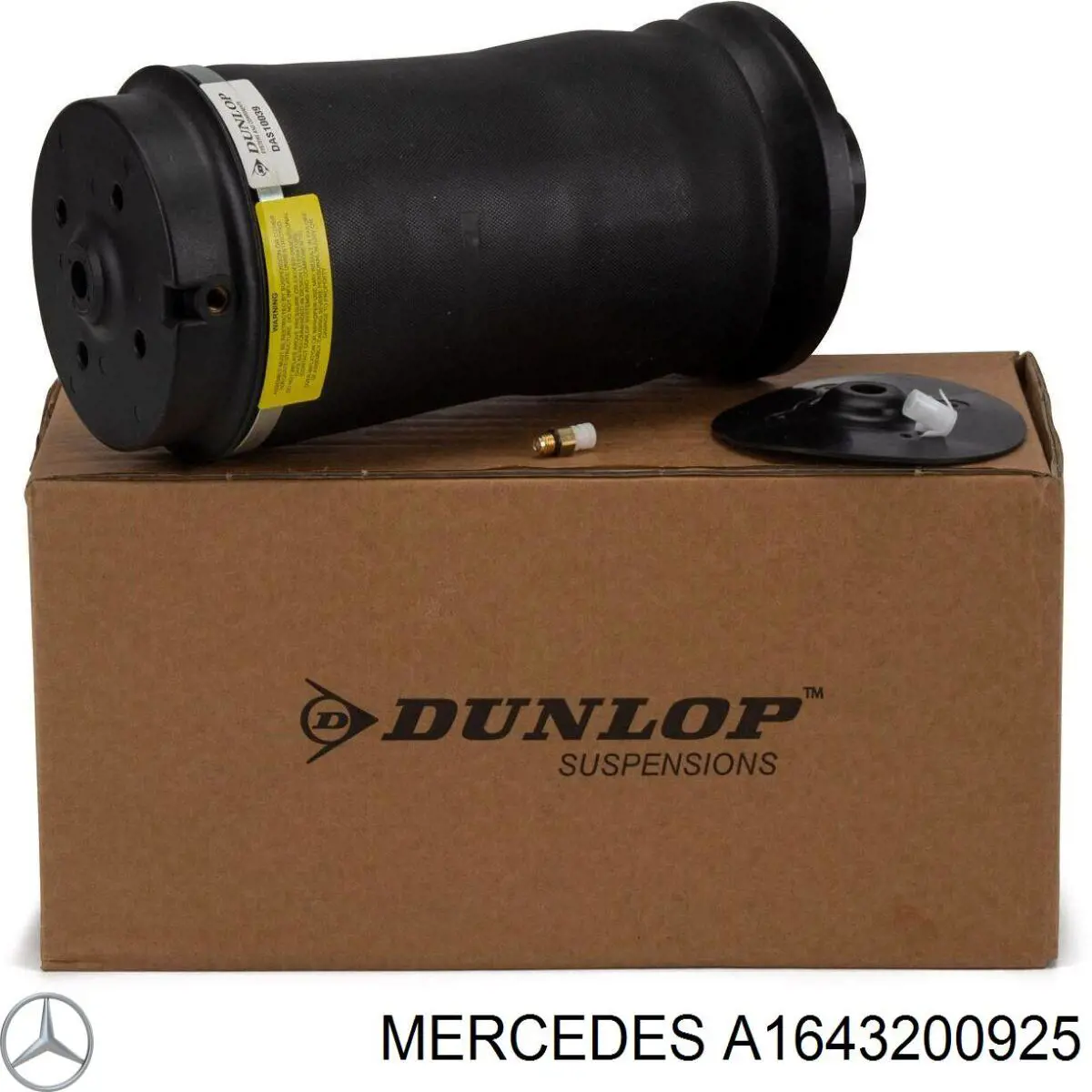 Coxim pneumático (suspensão de lâminas pneumática) do eixo traseiro Mercedes A1643200925 preço, a partir de 231,55 USD
