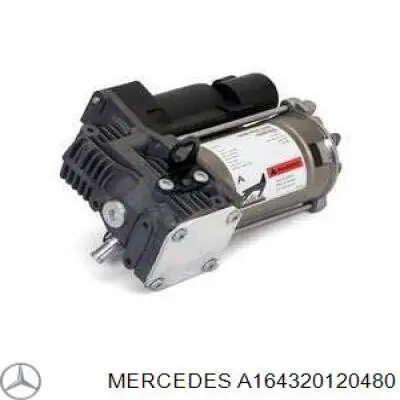 A164320120480 Mercedes Compressor de bombeio pneumático (de amortecedores)