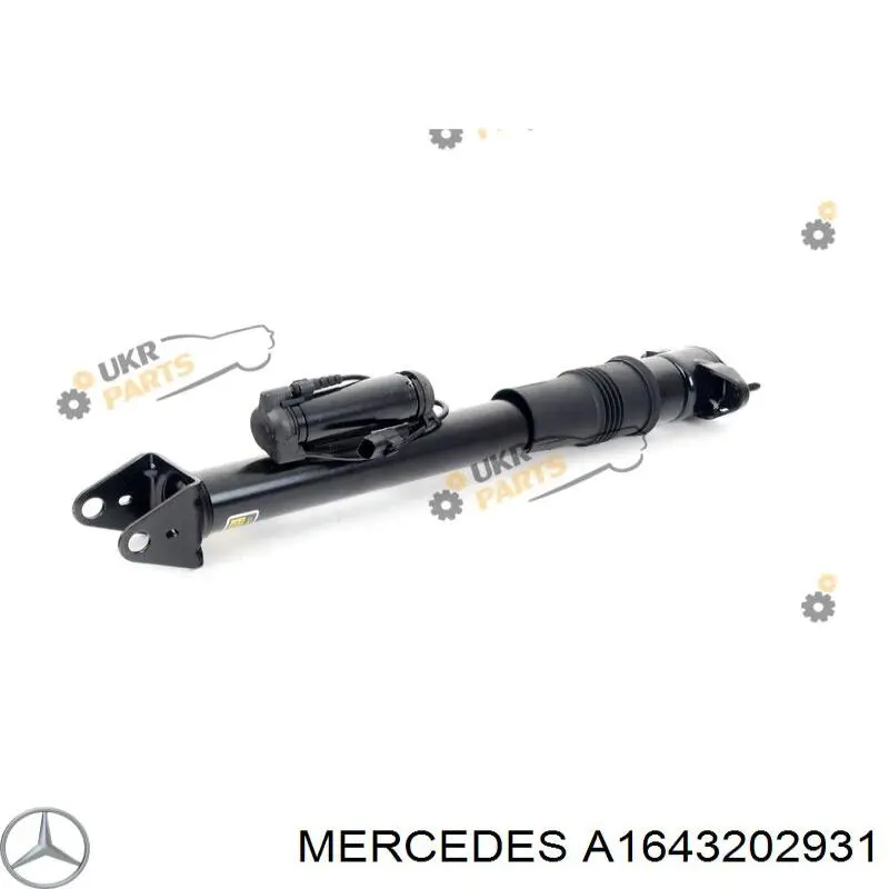 Amortecedor traseiro Mercedes A1643202931 preço, a partir de 391,59 USD