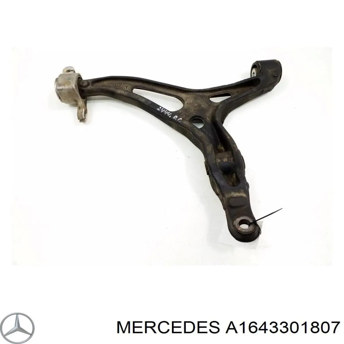 Braço oscilante inferior direito de suspensão dianteira Mercedes A1643301807 preço, a partir de 185,58 USD