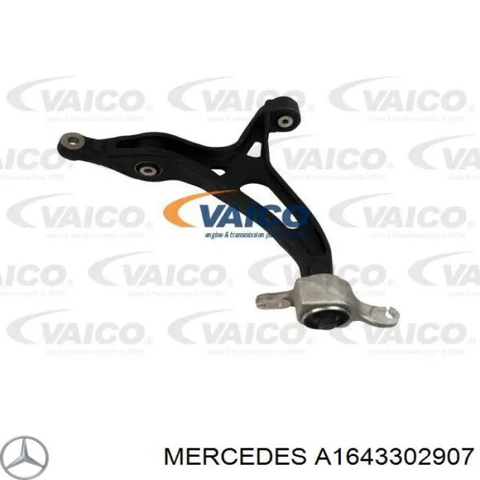 Compre A1643302907 Mercedes Braço oscilante inferior esquerdo de suspensão dianteira