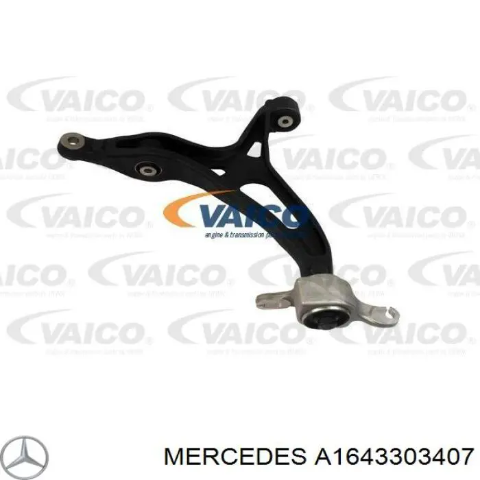 Braço oscilante inferior esquerdo de suspensão dianteira Mercedes A1643303407 preço, a partir de 199,60 USD