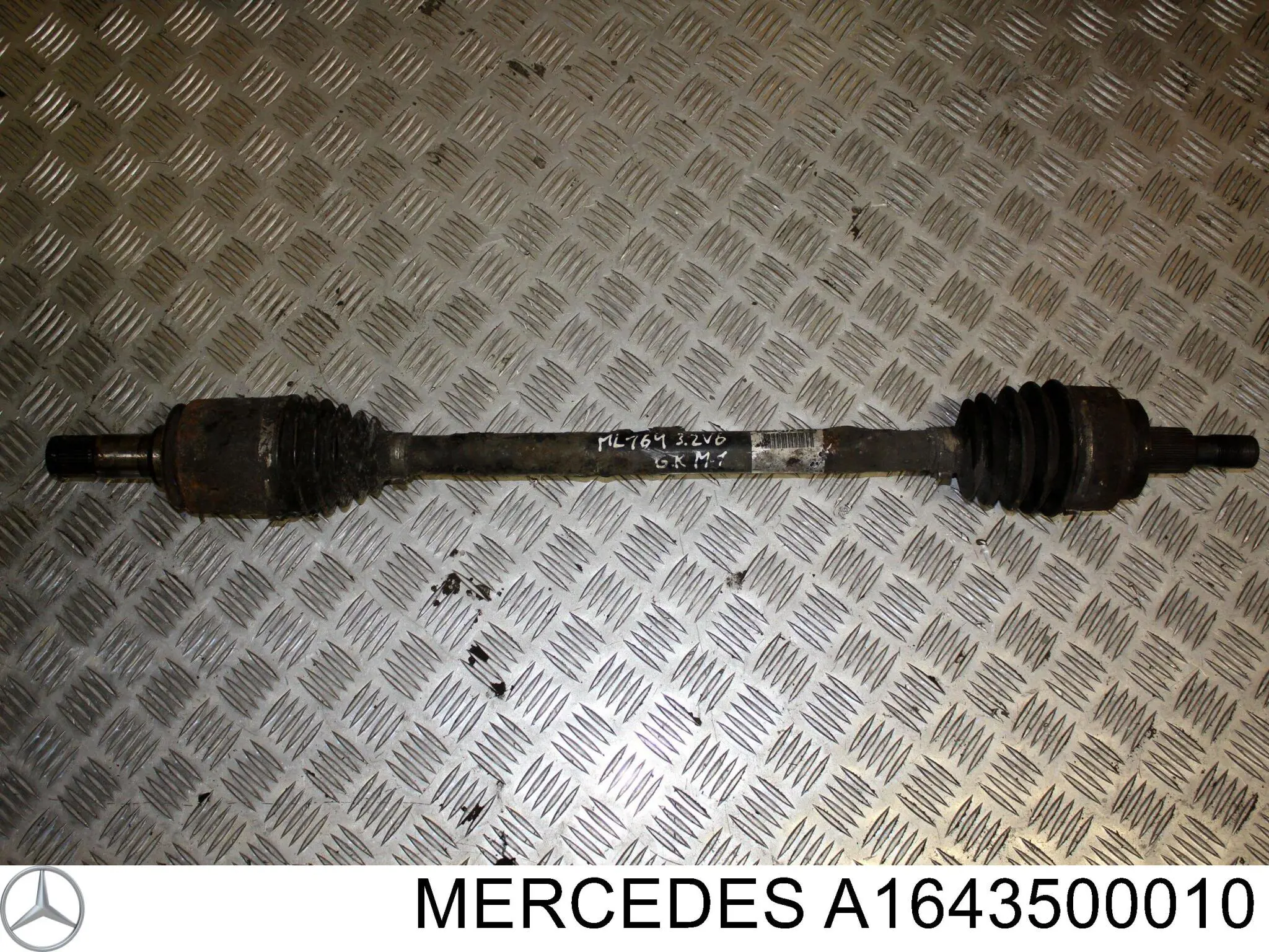 A1643500010 Mercedes Semieixo traseiro