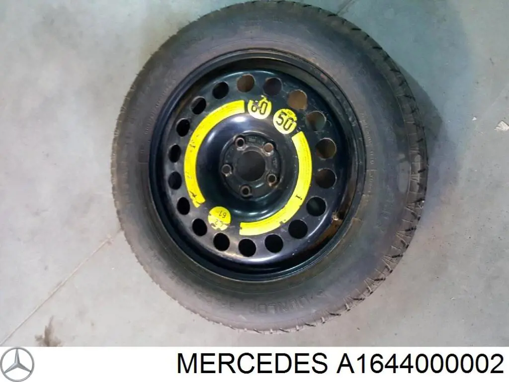 A1644000002 Mercedes Discos de roda de aço (estampados)