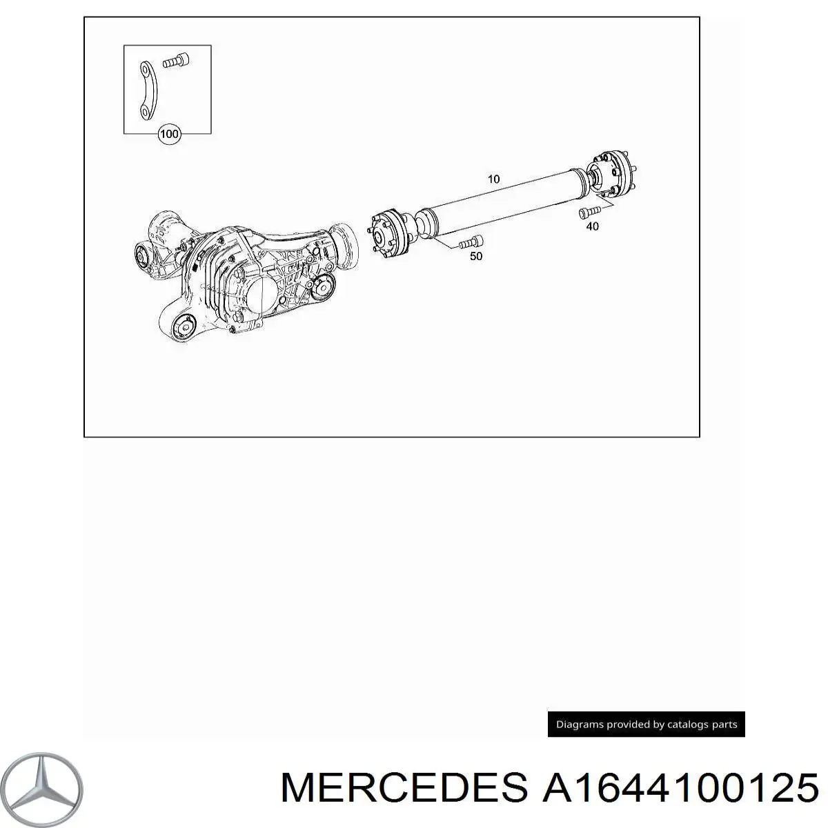  Mercedes A1644100125 preço, a partir de 66,83 USD