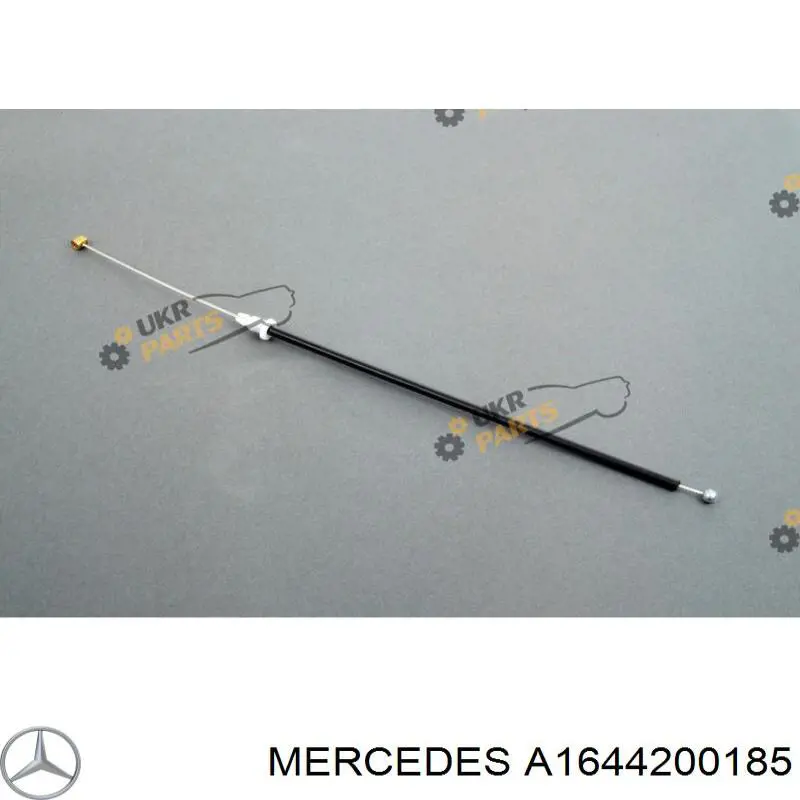 A1644200185 Mercedes Cabo do freio de estacionamento dianteiro