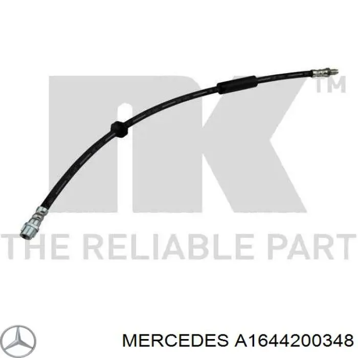 Mangueira do freio dianteira Mercedes A1644200348 preço, a partir de 14,28 USD