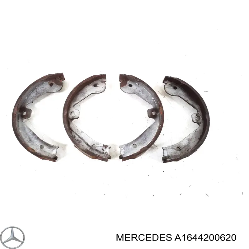 A1644200620 Mercedes Sapatas do freio de estacionamento