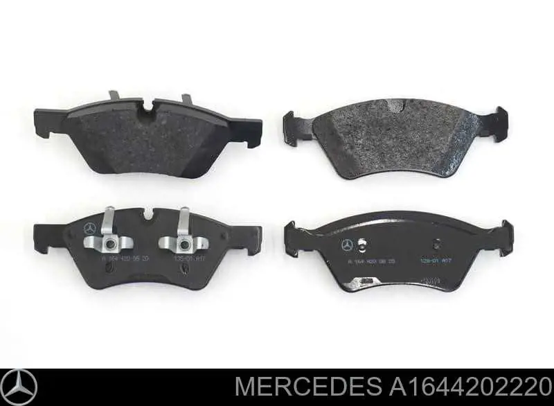 Sapatas do freio dianteiras de disco Mercedes A1644202220 preço, a partir de 49,66 USD