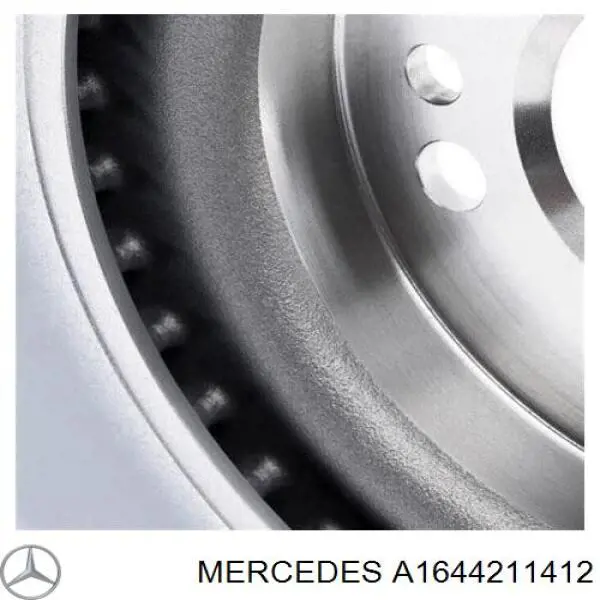 Compre A1644211412 Mercedes Disco do freio dianteiro