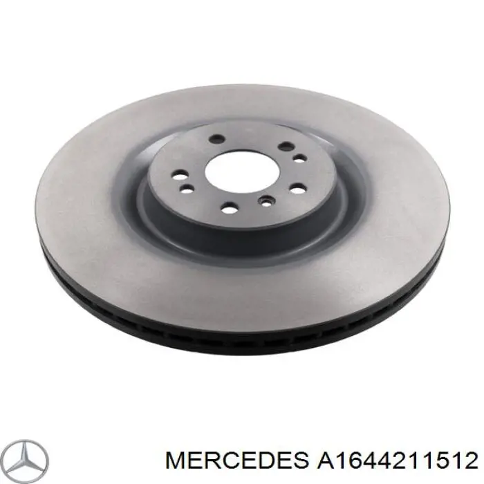 Compre A1644211512 Mercedes Disco do freio dianteiro