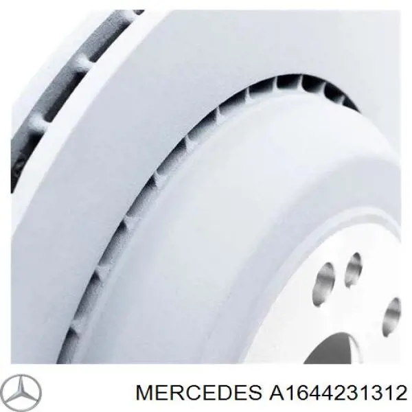 Disco do freio traseiro Mercedes A1644231312 preço, a partir de 58,02 USD