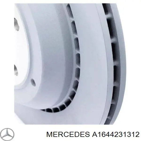 Compre A1644231312 Mercedes Disco do freio traseiro