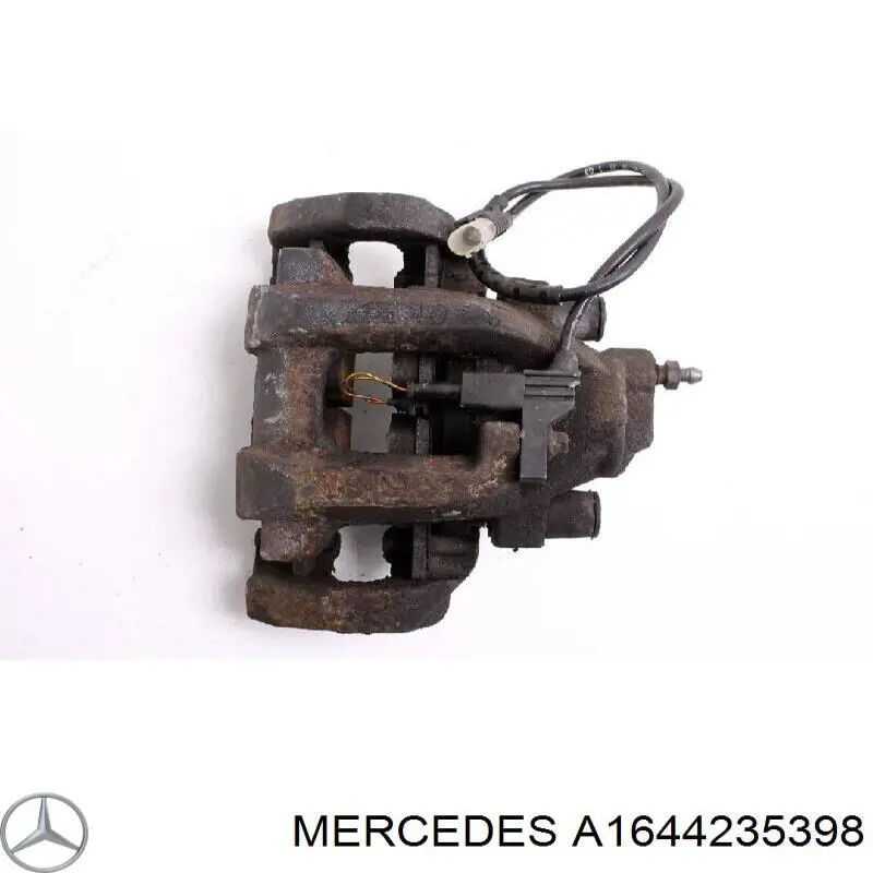 A1644235398 Mercedes Suporte do freio traseiro direito