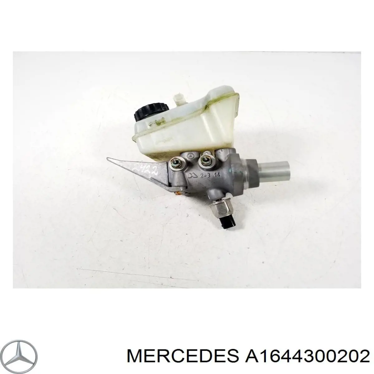A1644300202 Mercedes Tanque de cilindro mestre do freio (de fluido de freio)