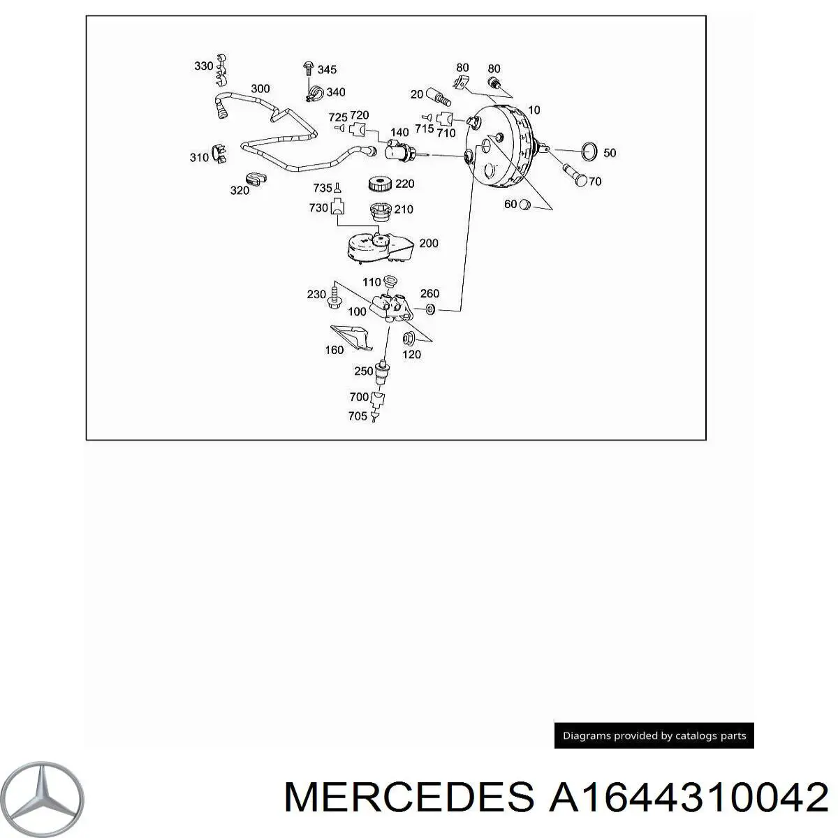 A1644310042 Mercedes 