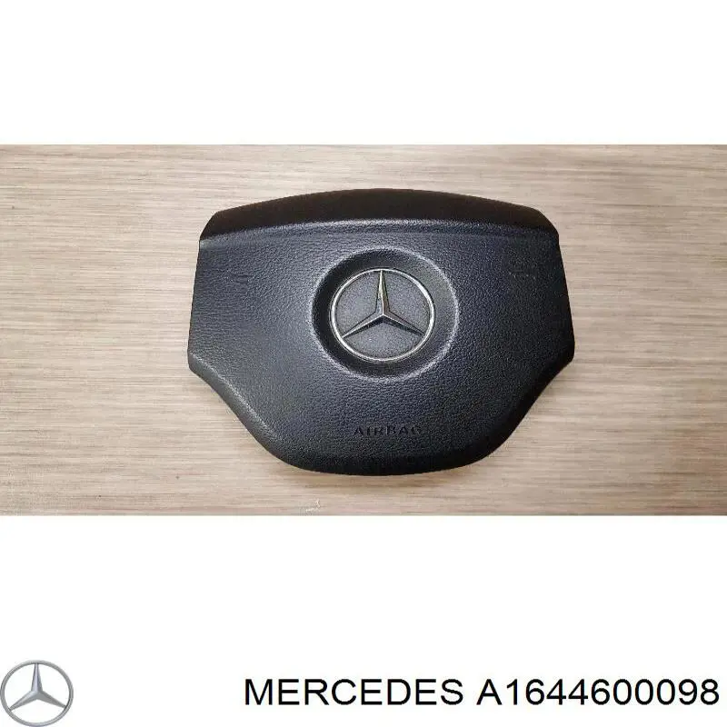 A1644600098 Mercedes Cinto de segurança (AIRBAG) de condutor
