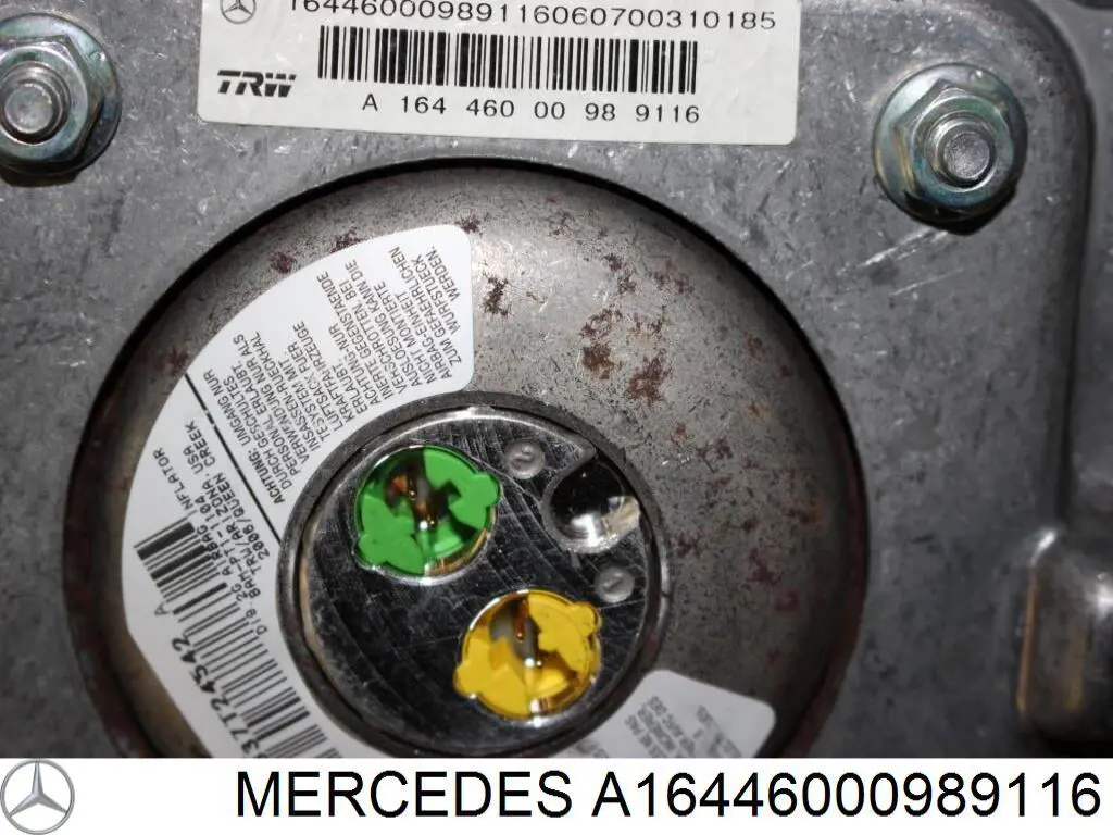 A16446000989116 Mercedes Cinto de segurança (AIRBAG) de condutor
