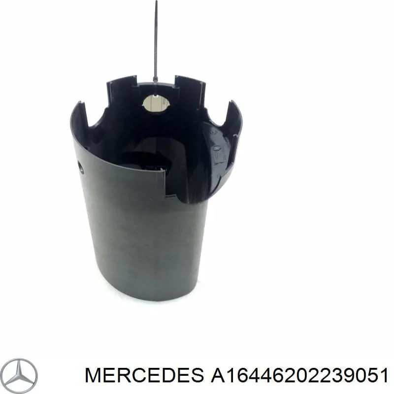 A16446202239051 Mercedes Placa sobreposta da coluna de direção