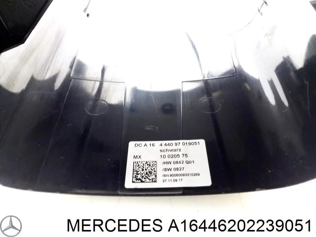 Compre A16446202239051 Mercedes Placa sobreposta da coluna de direção