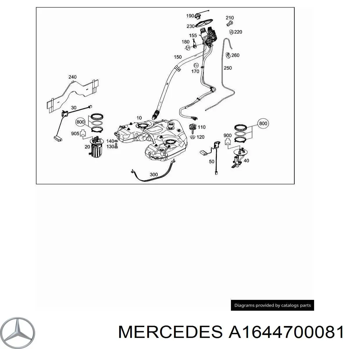  Mercedes A1644700081 preço, a partir de 26,04 USD