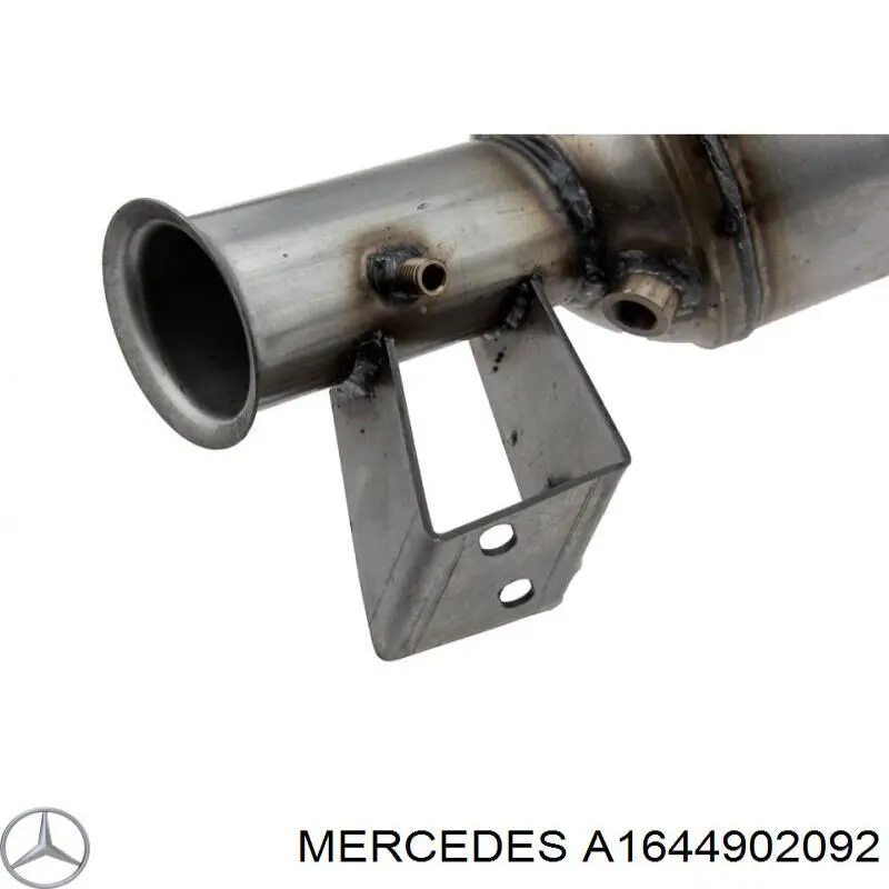 A1644902092 Mercedes Filtro de partículas do sistema dos gases de escape