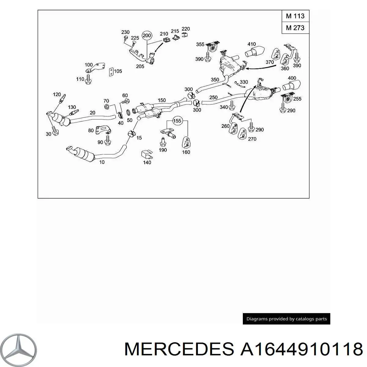  Mercedes A1644910118 preço, a partir de 7,54 USD