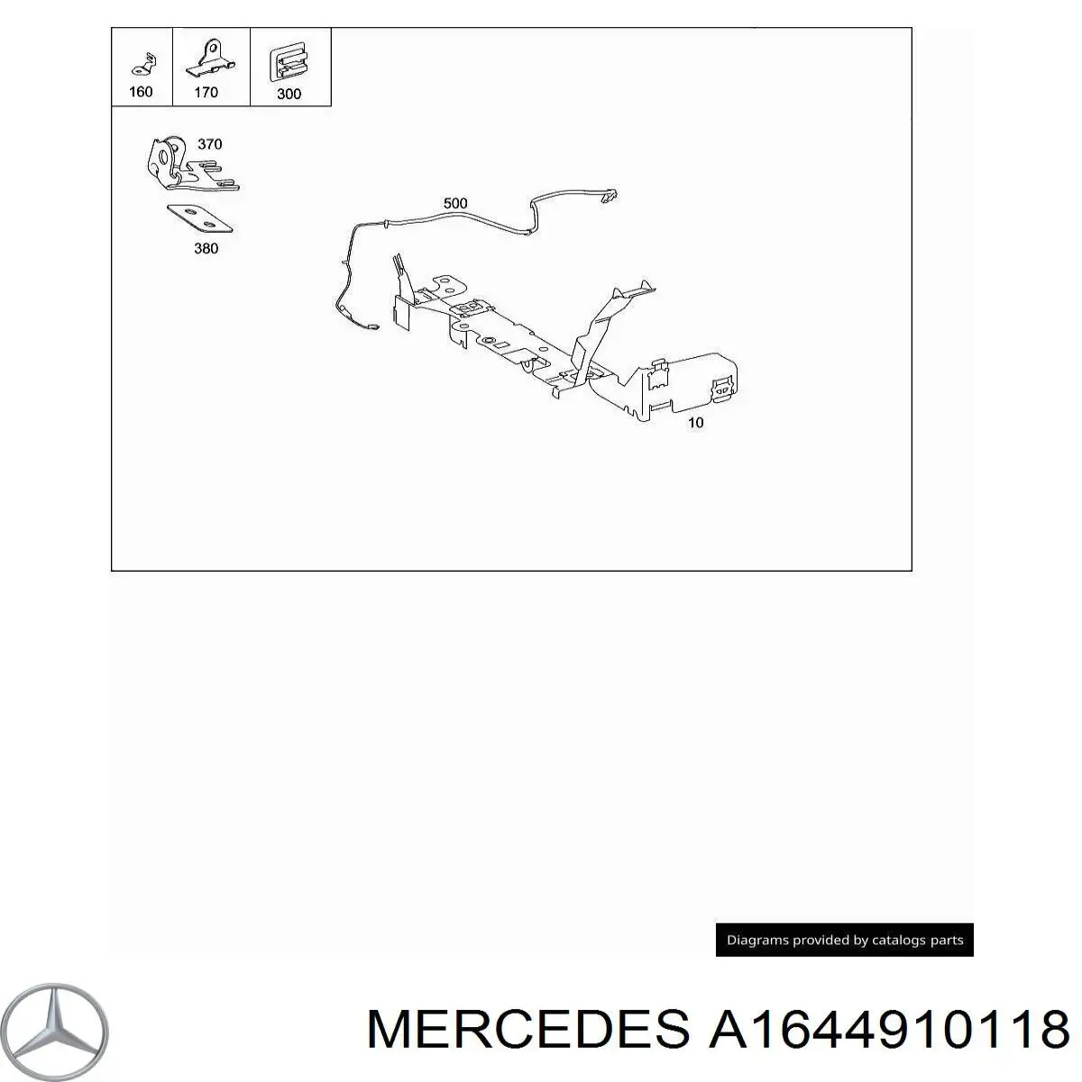 Compre A1644910118 Mercedes 