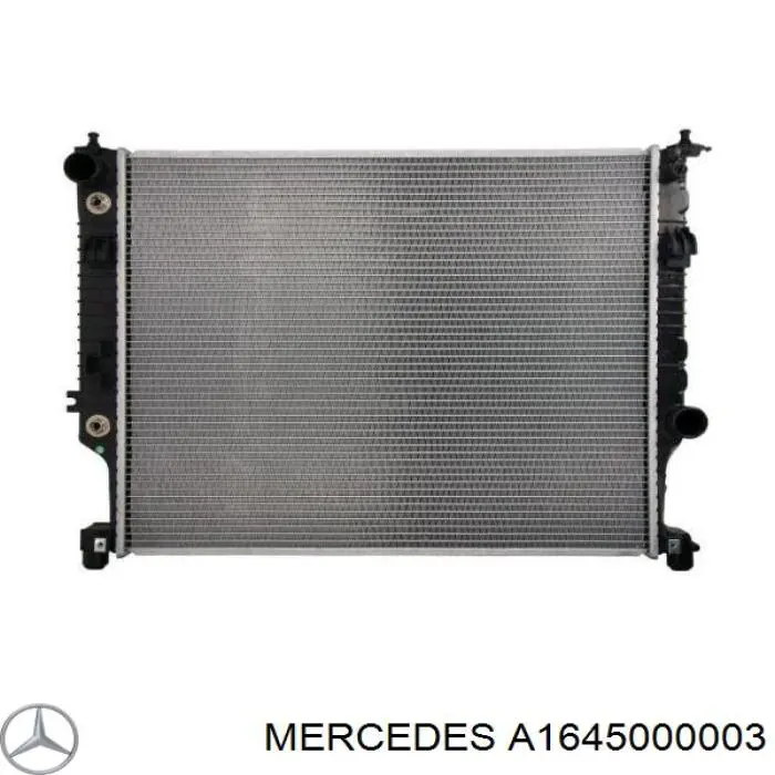 Radiador de esfriamento de motor Mercedes A1645000003 preço, a partir de 233,08 USD