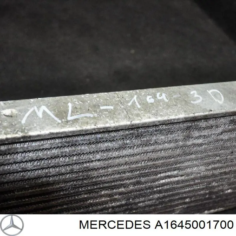 Compre A1645001700 Mercedes Radiador de intercooler