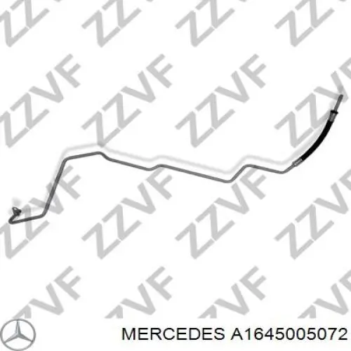 Compre A1645005072 Mercedes Tubo (mangueira) de esfriamento da Caixa Automática de Mudança, fornecimento