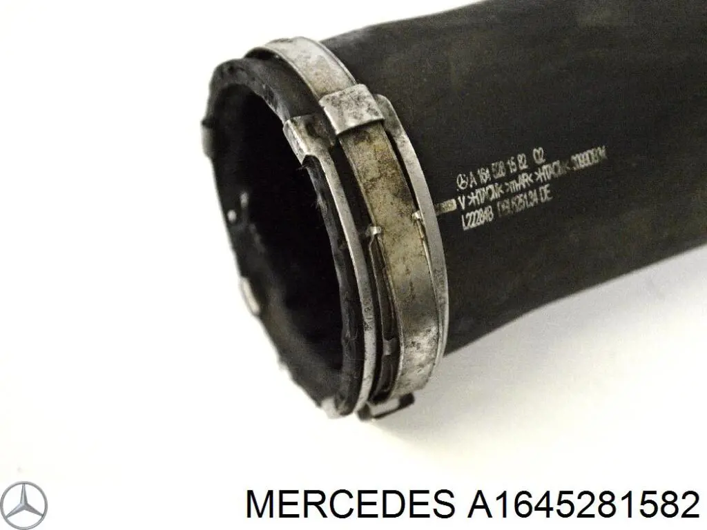 A1645281582 Mercedes Mangueira (cano derivado) de intercooler