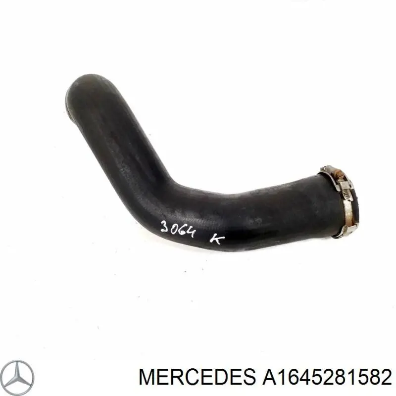 Compre A1645281582 Mercedes Mangueira (cano derivado) de intercooler