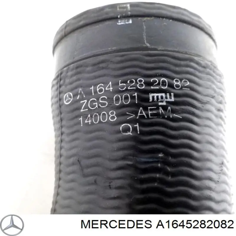 Compre A1645282082 Mercedes Mangueira (cano derivado) de intercooler