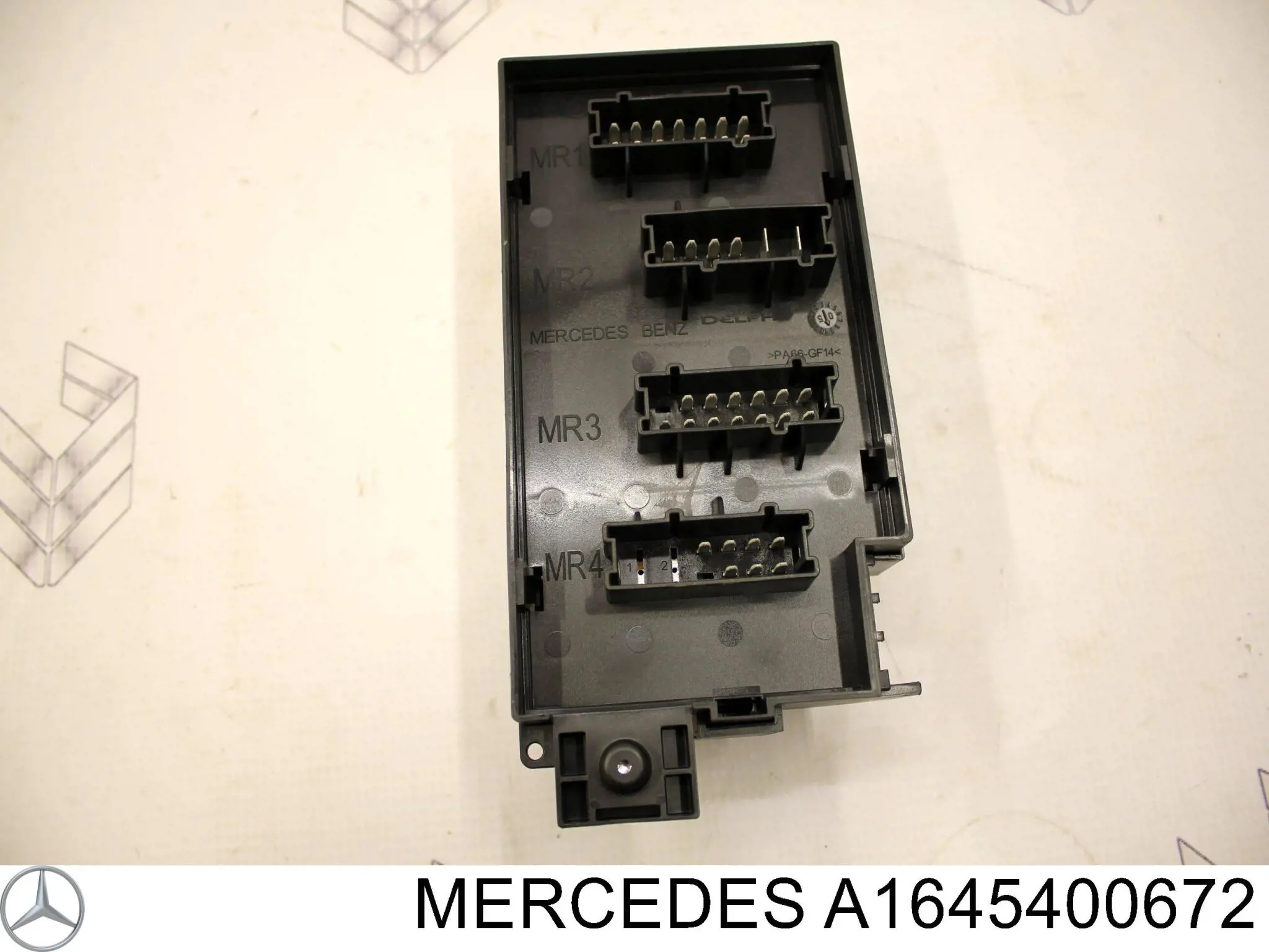 Unidade de dispositivos de segurança Mercedes A1645400072 preço, a partir de 158,25 USD