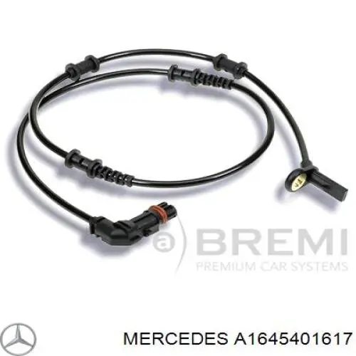 A1645401617 Mercedes Sensor dianteiro de ABS