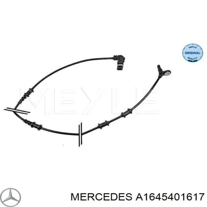 Sensor dianteiro de ABS Mercedes A1645401617 preço, a partir de 27,29 USD