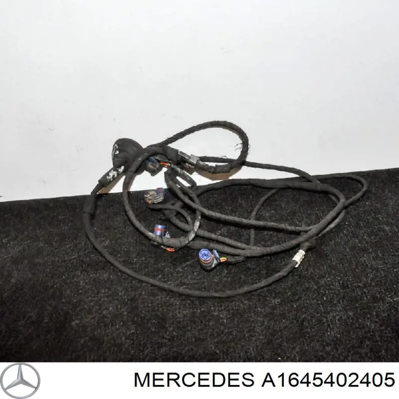 A1645402405 Mercedes Cabo (fio) de sensor de estacionamento do pára-choque traseiro
