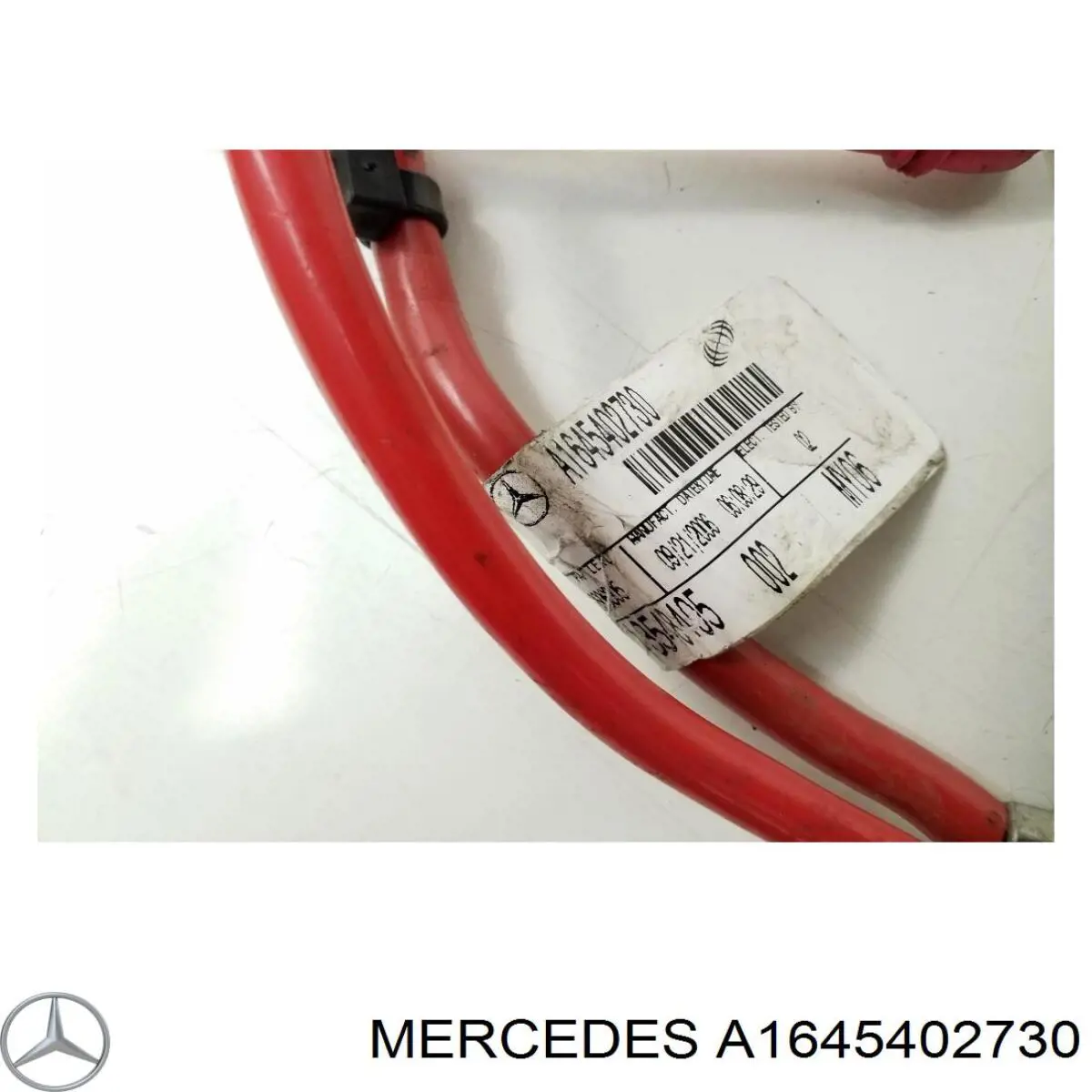 Cabo de borne positivo de bateria recarregável (PILHA) Mercedes A1645402730 preço, a partir de 163,44 USD