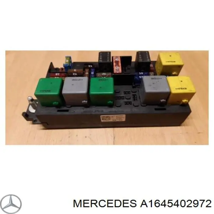 A1645402972 Mercedes Unidade de dispositivos de segurança