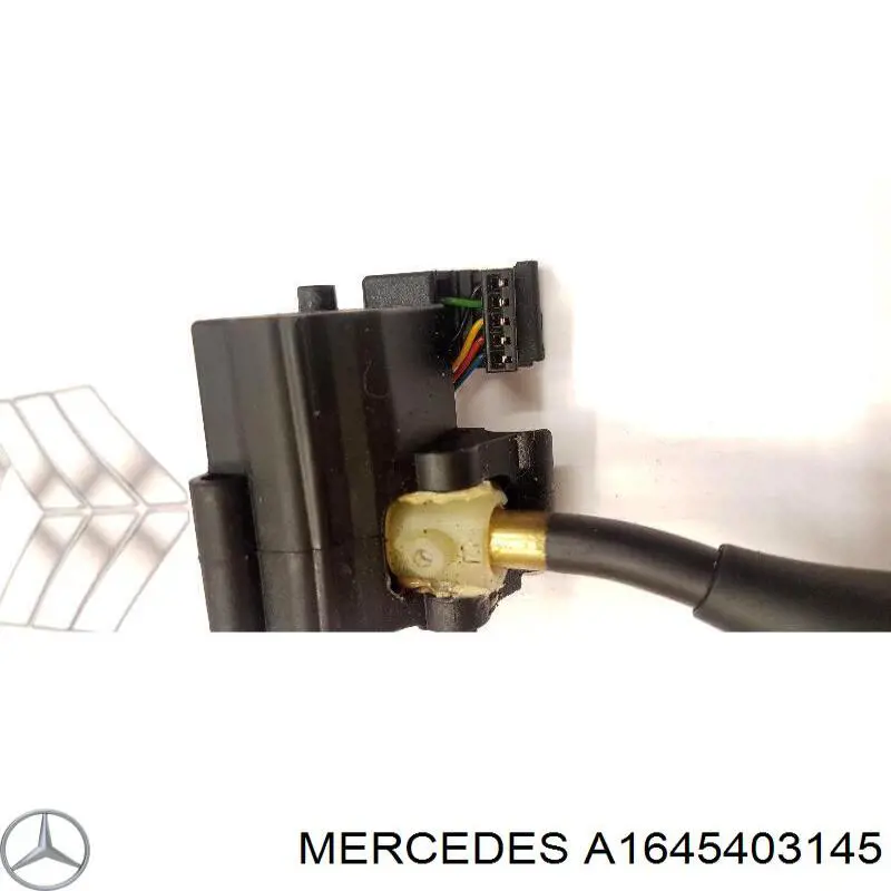 A1645403145 Mercedes Comutador instalado na coluna da direção, montado