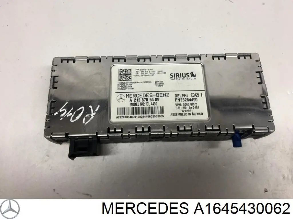 Módulo de direção da câmara Mercedes A1645430062 preço, a partir de 57,53 USD